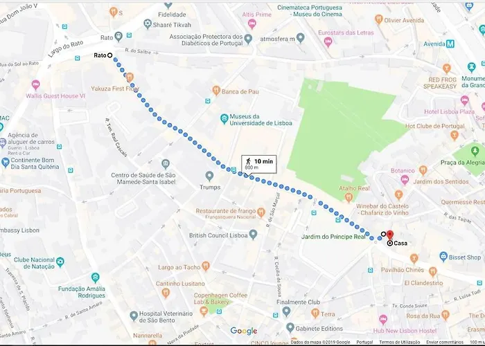 Classy 2br In Principe Real W/ Heating アパート リスボン